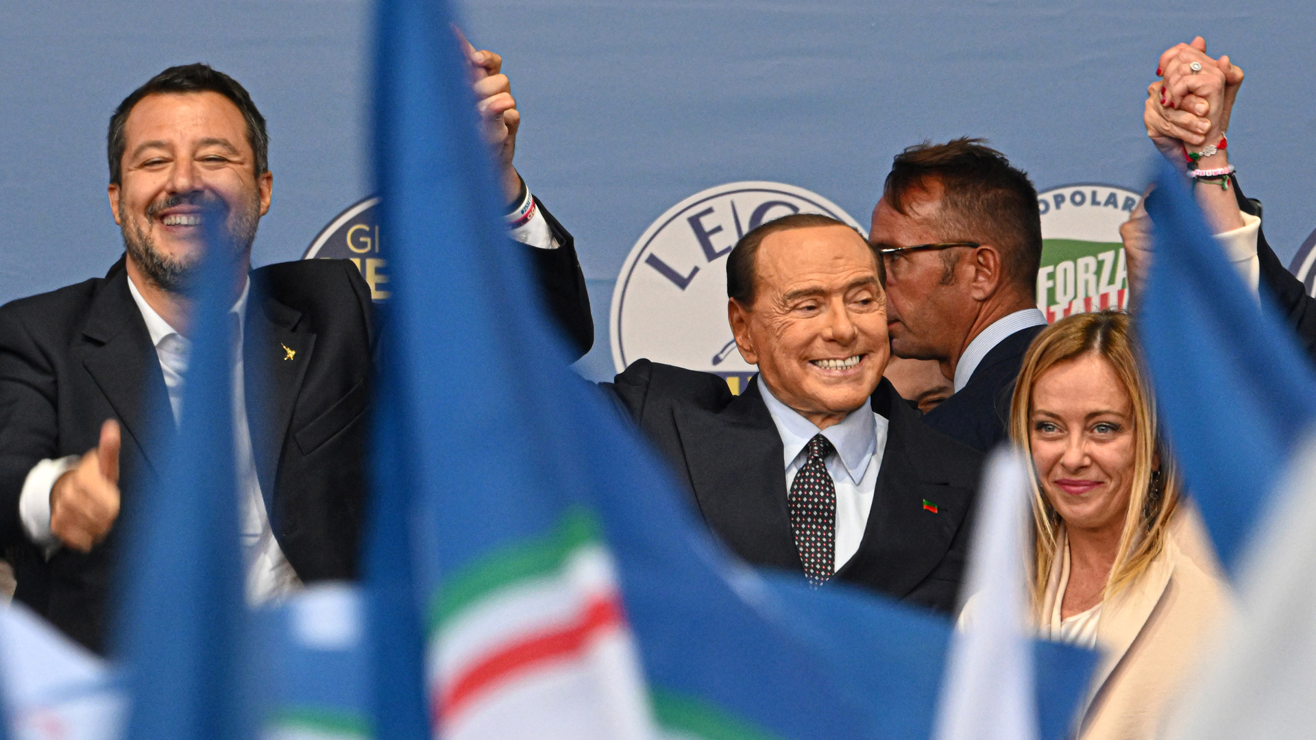 Convergencias y divergencias entre la coalición de derechas que llega al poder en Italia