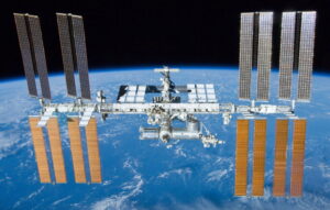 International Space Station after undocking of STS-132 2010.