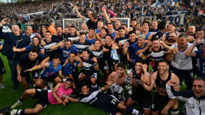 Colón descendió a la B en la liga y GELP celebra