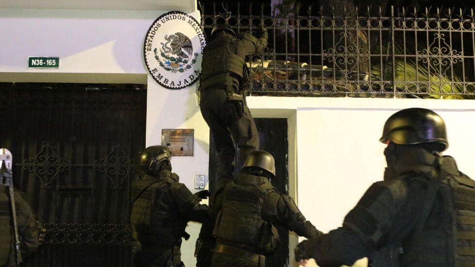 México y Ecuador rompieron relaciones por el asalto a la embajada y la detención del exvicepresidente Glas