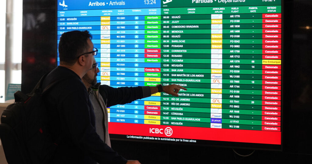 Paro de controladores Aéreos
